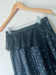 Highland Fairy Star Print Wrap Skirt