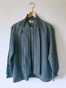 Vintage 3Suisses Stripe Blouse